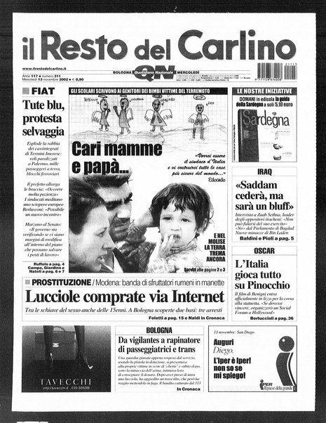 Il Resto del Carlino : giornale dell'Emilia